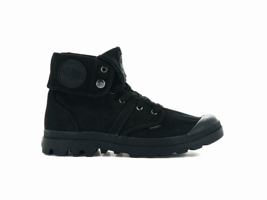 Palladium Pallabrousse Baggy Mens Boots Black Australia [GFEDBN-971]